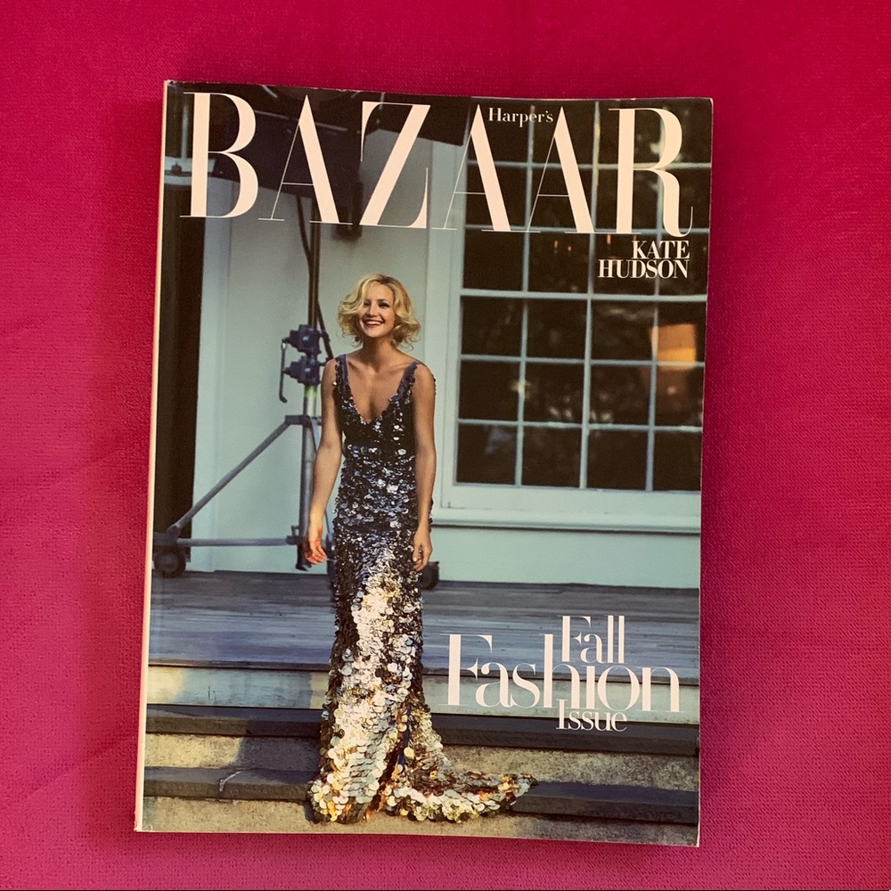Vintage Harpers Bazaar September 2007 Kate Hudson